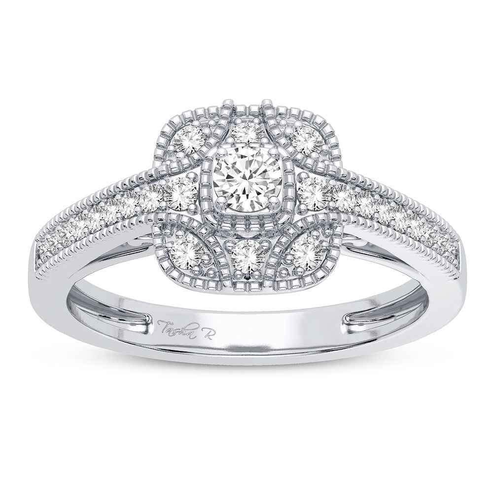10K 0.25CT Diamond Ring
