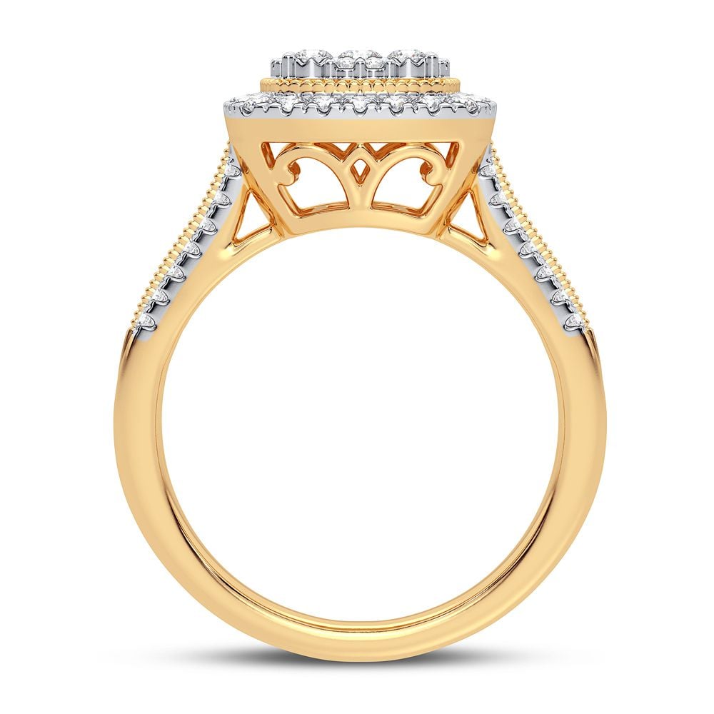 10K 0.50CT Diamond Ring