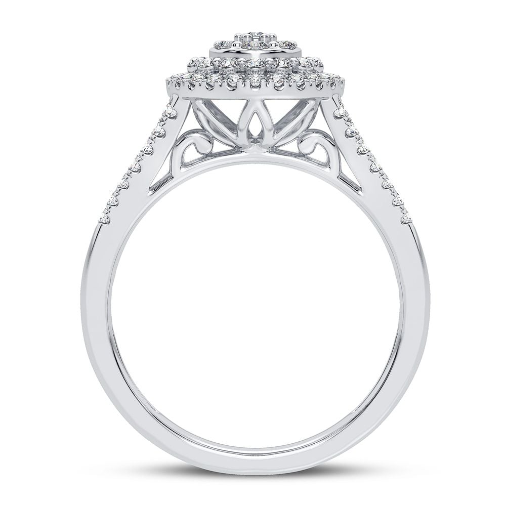 10K 0.50CT Diamond Ring