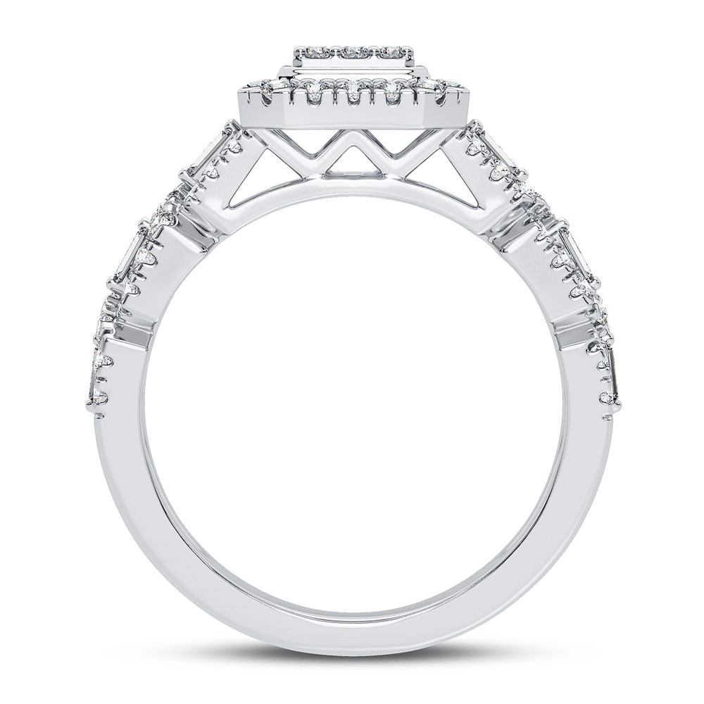 10K 0.75CT Diamond Ring