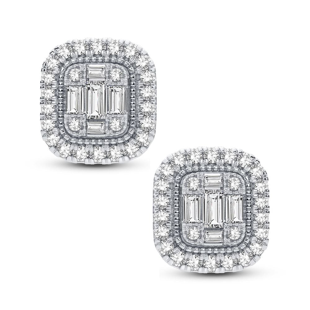 10K 0.40CT Diamond Earring