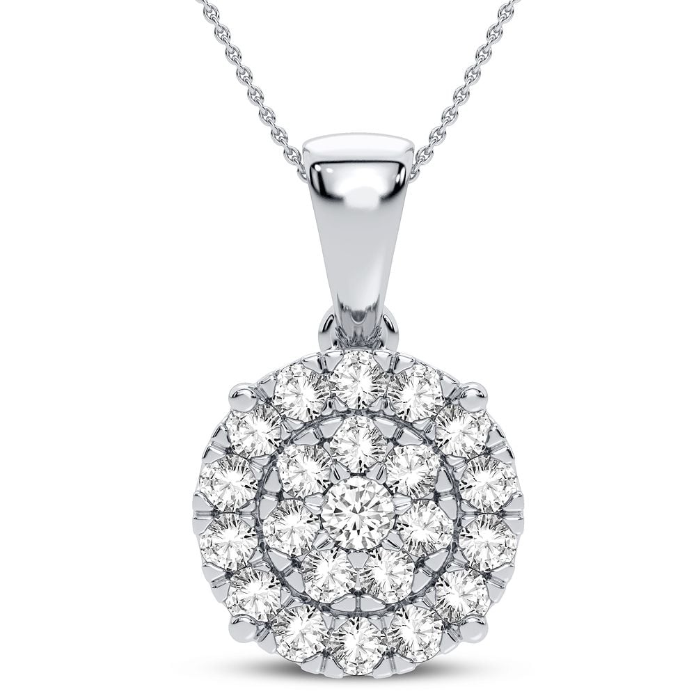 14K 1.50 Ct Diamond Pendant