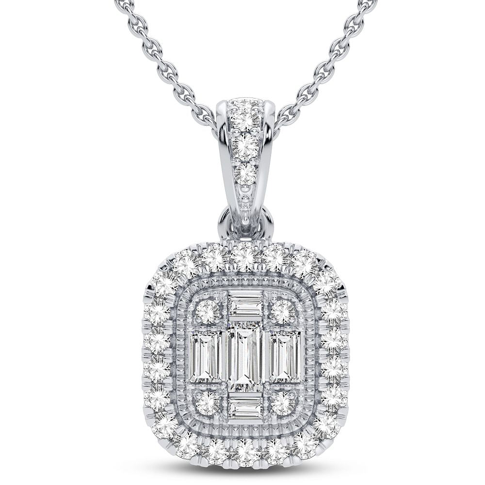 10K 0.28CT Diamond Pendant