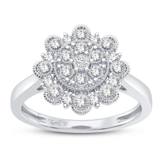 10K 0.20CT Diamond Ring