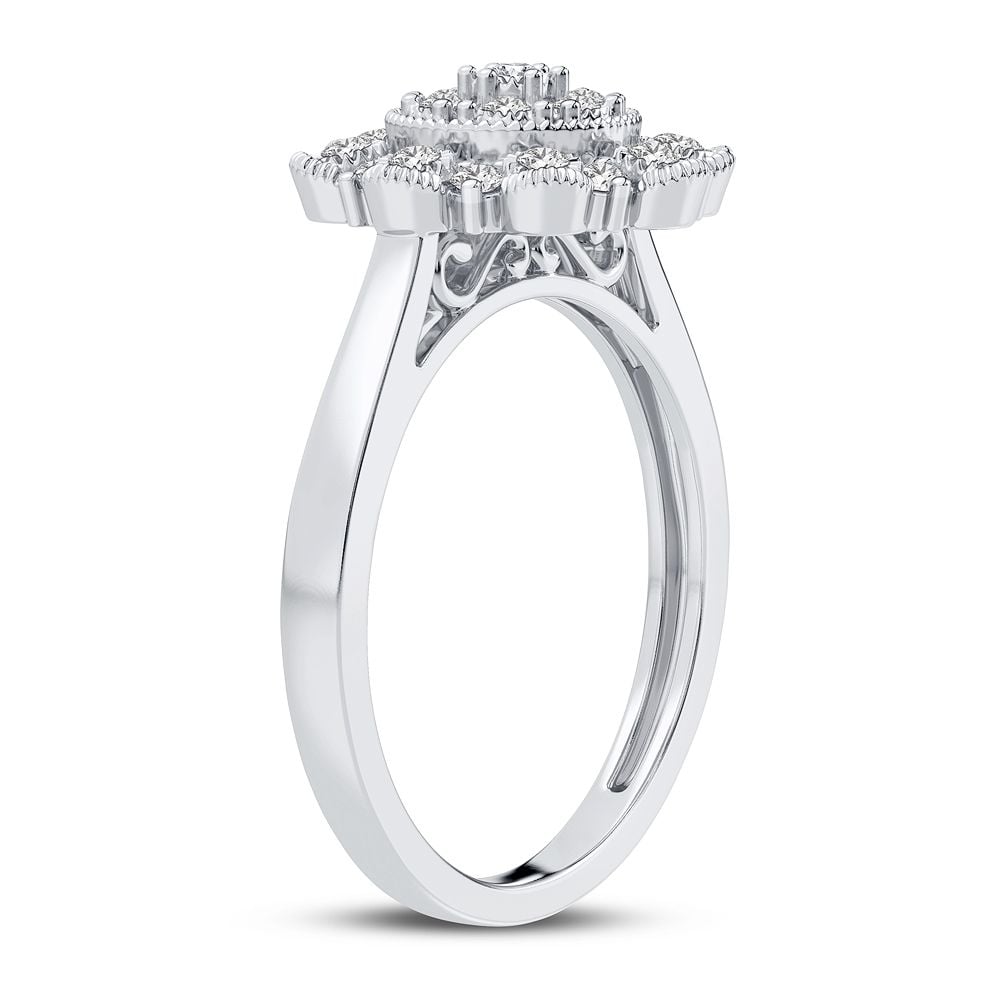10K 0.20CT Diamond Ring