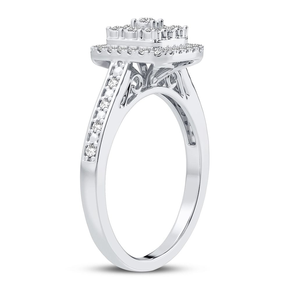 10K 0.20CT Diamond Ring