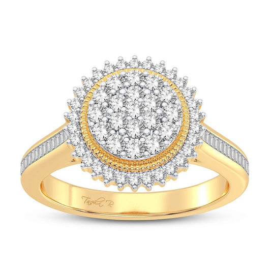 10K 0.50CT Diamond Ring