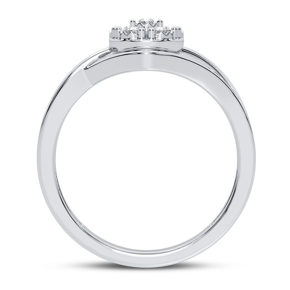 10K 0.10CT Diamond Ring
