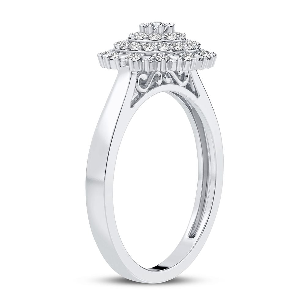 10K 0.25CT Diamond Ring