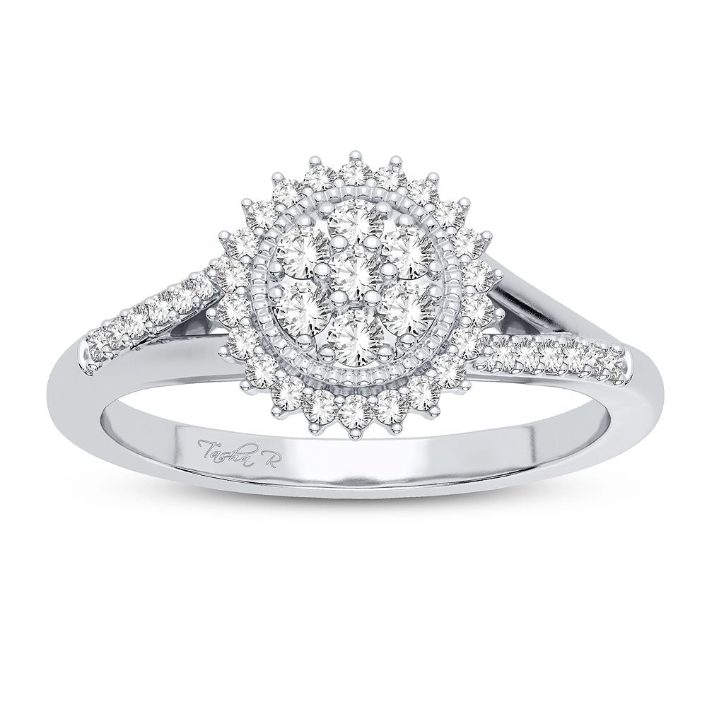 10K 0.25CT Diamond Ring