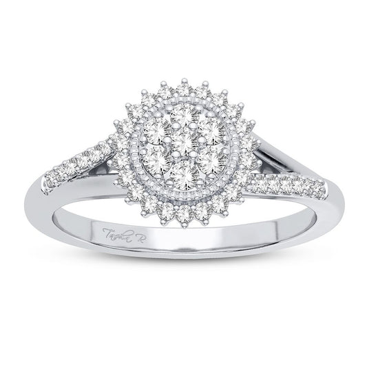10K 0.25CT Diamond Ring