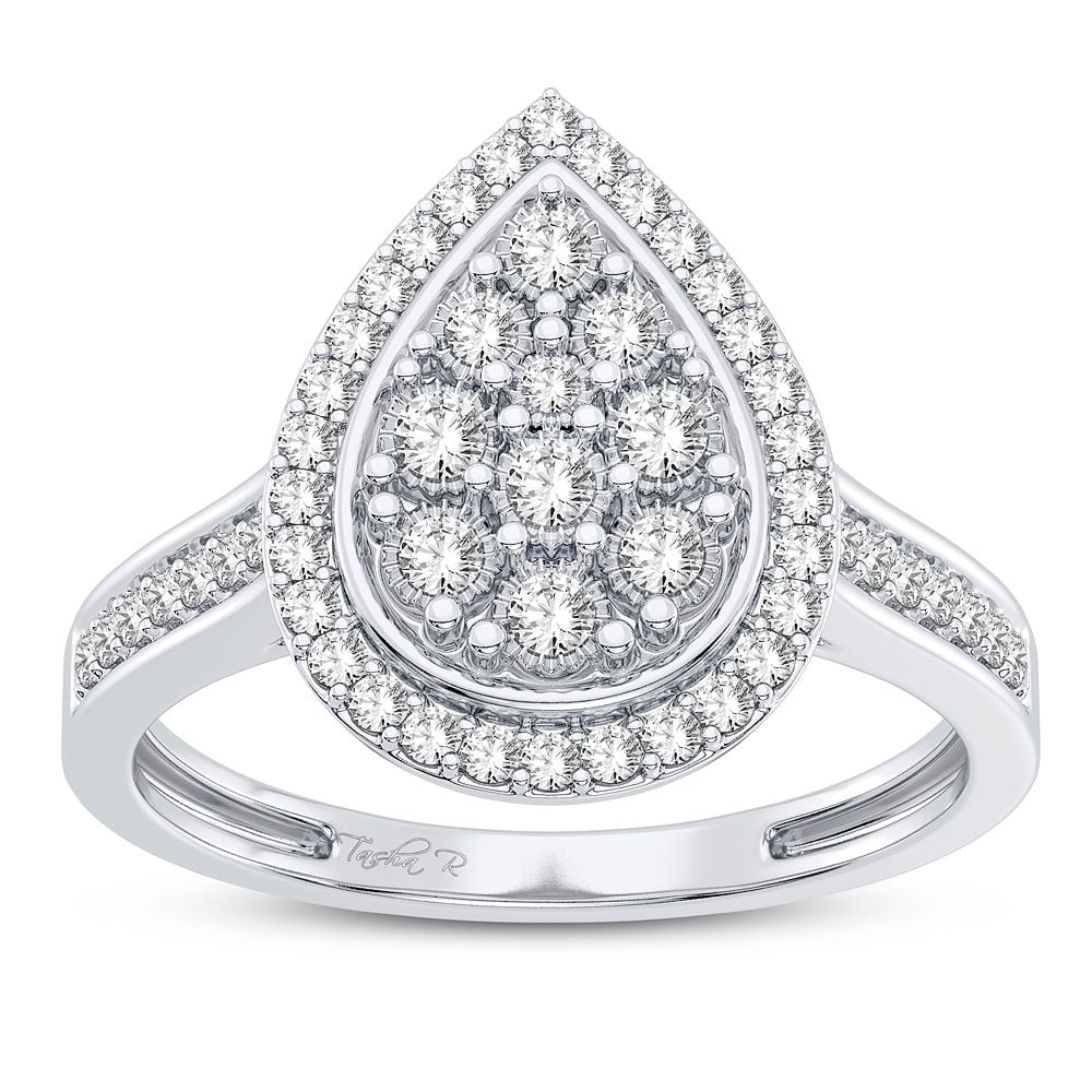 10K 0.10CT Diamond Ring