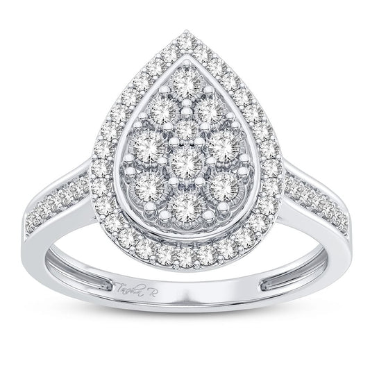 10K 0.10CT Diamond Ring