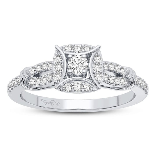 10K 0.25CT Diamond Ring