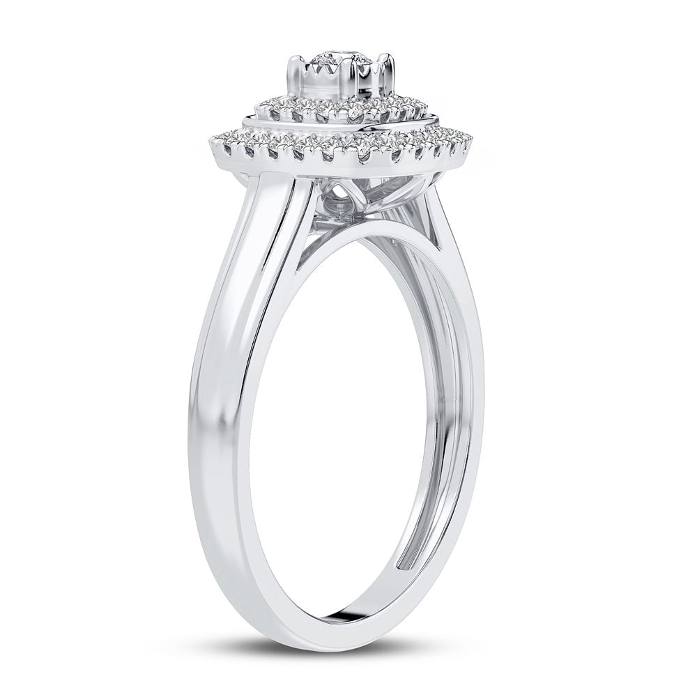 10K 0.25CT Diamond Ring