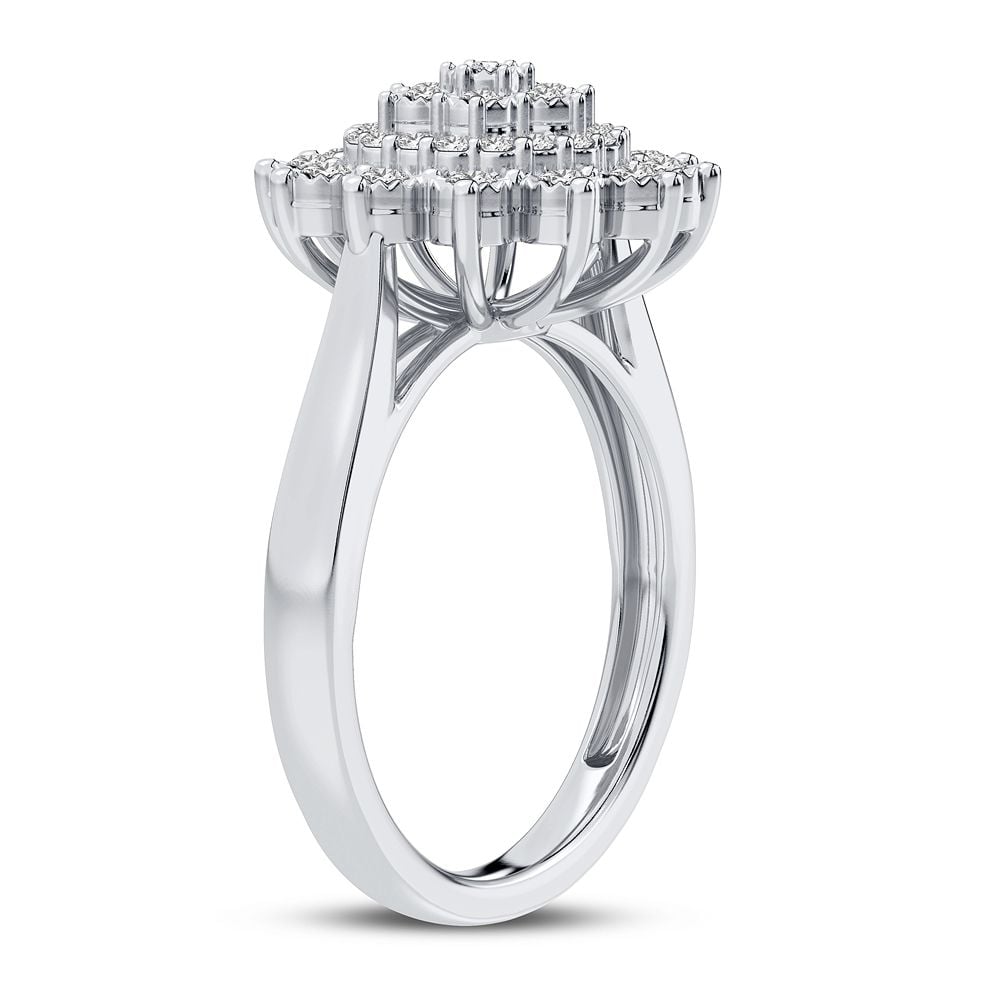 10K 0.25CT Diamond Ring