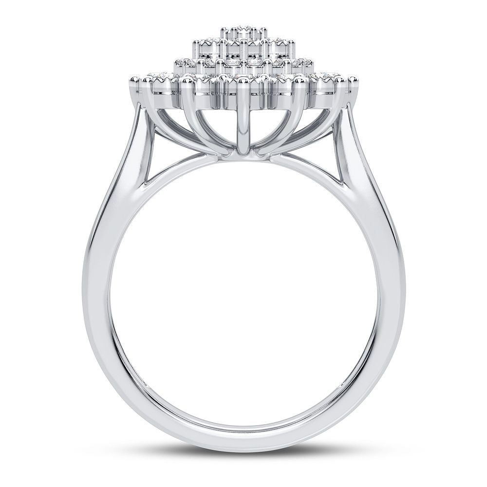 10K 0.25CT Diamond Ring