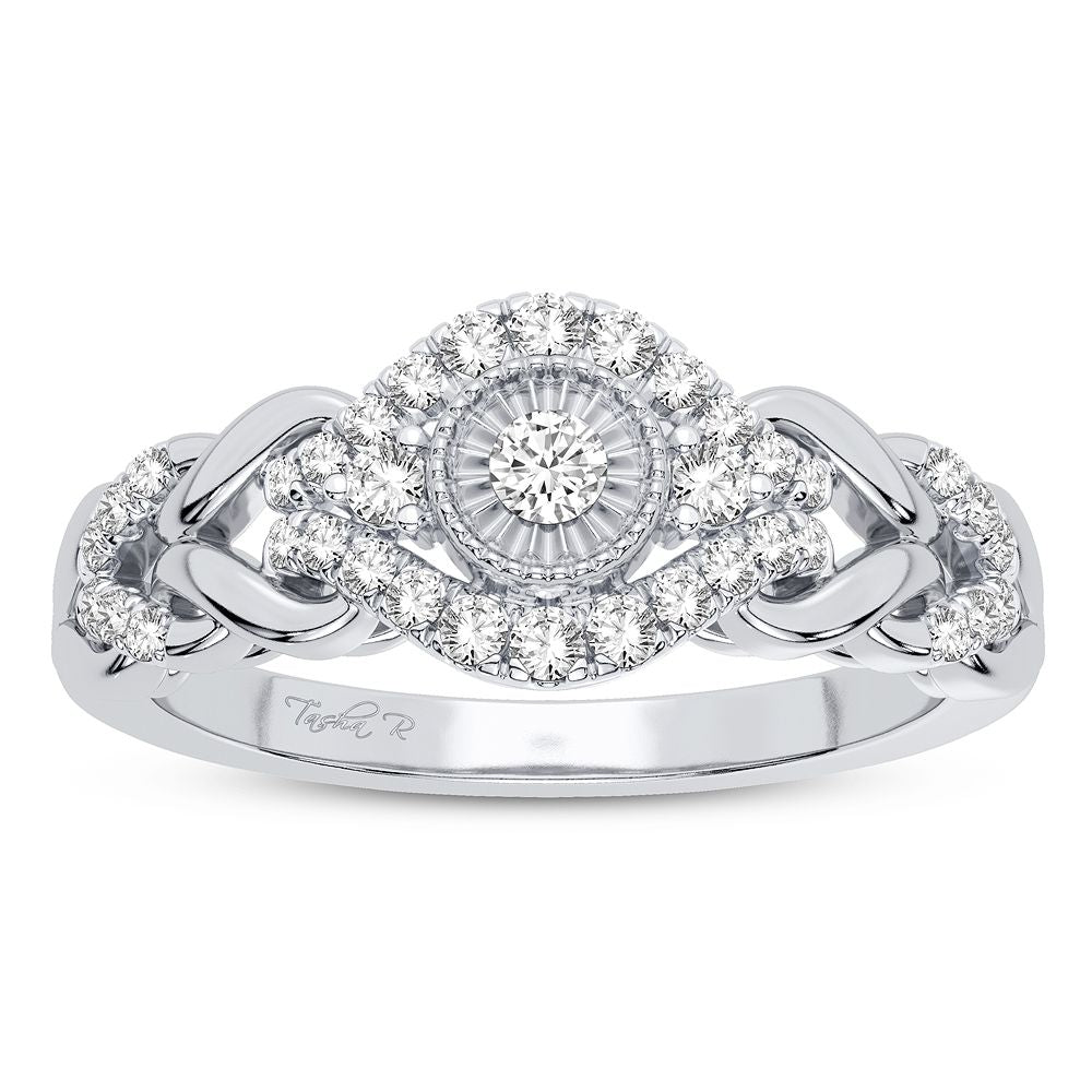 10K 0.25CT Diamond Ring