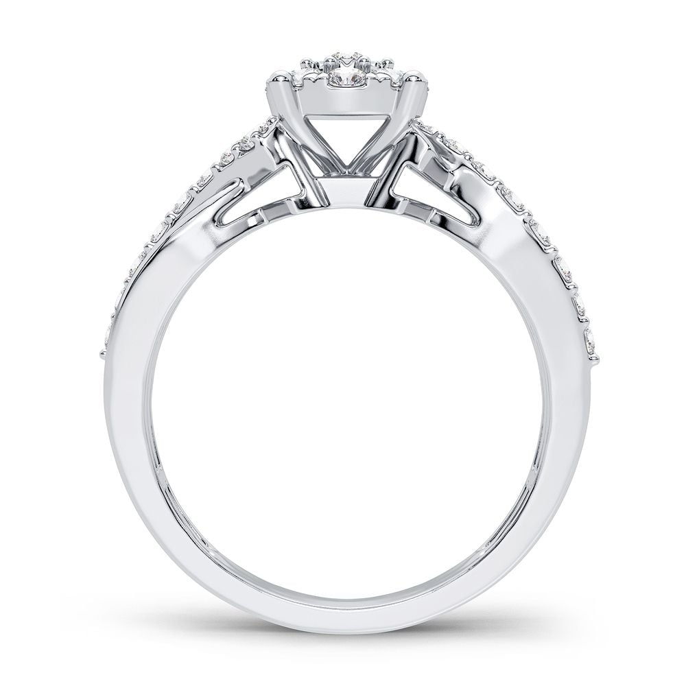 10K 0.50CT Diamond Ring
