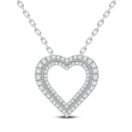 10K 0.75CT Diamond Pendant