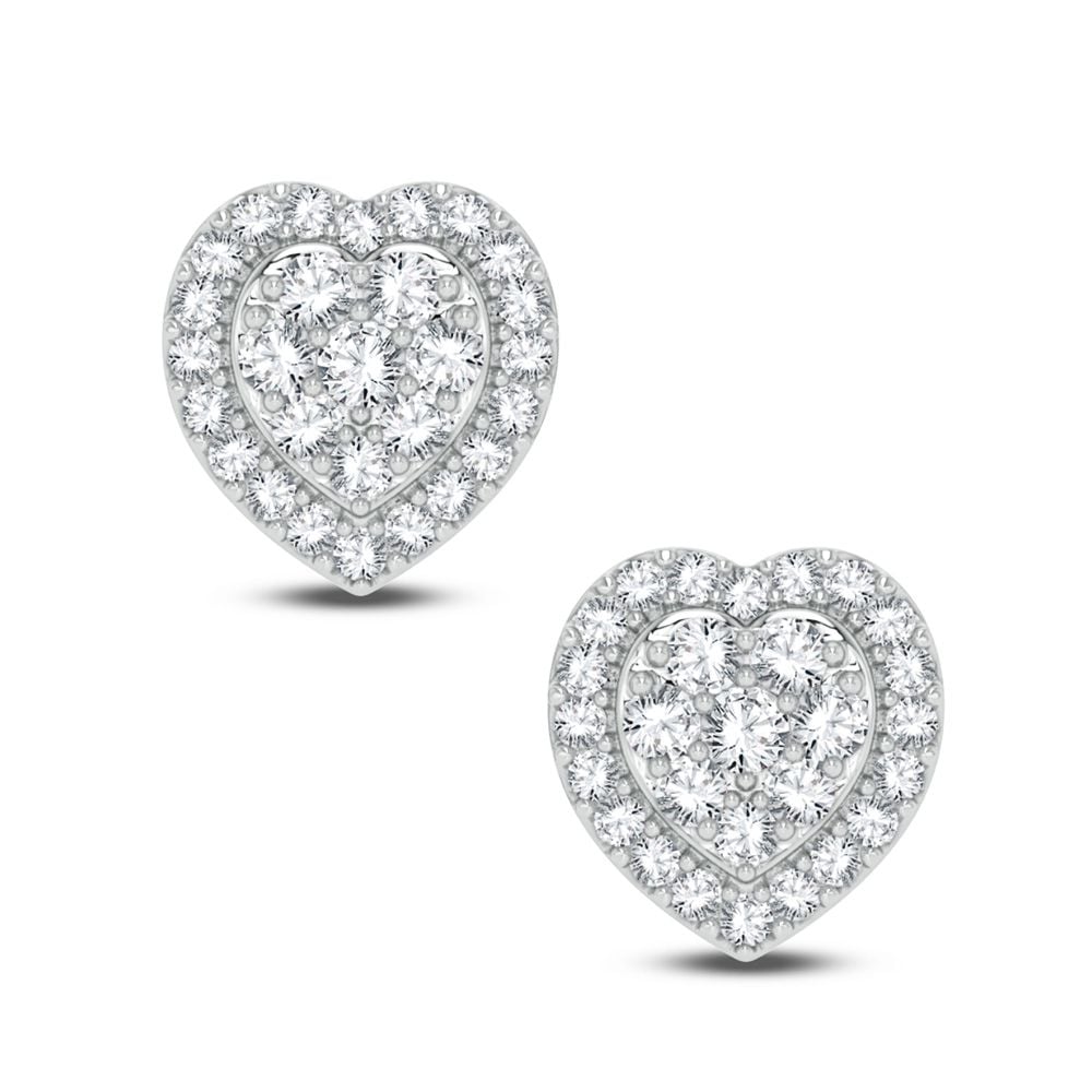 10K 0.75CT Diamond Earring