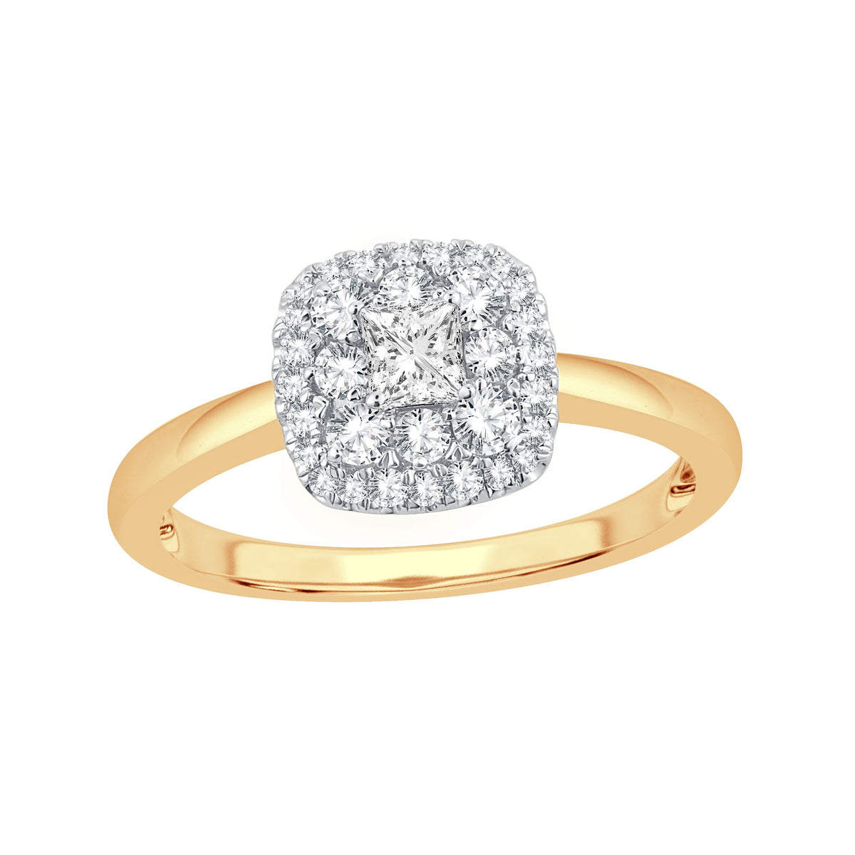 14K 0.49CT Engsgement Ring