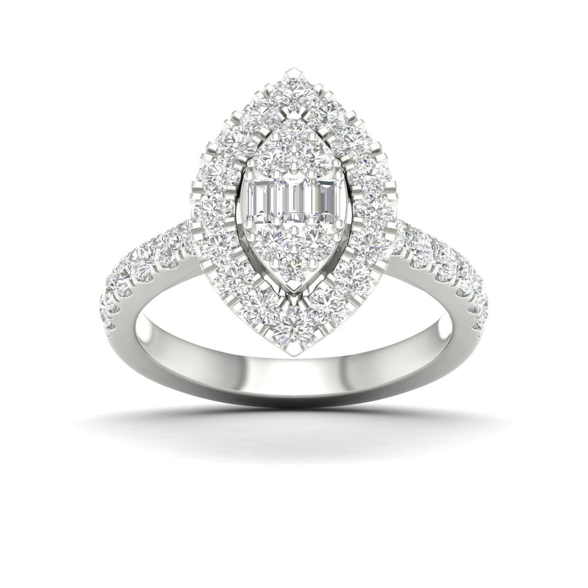 14K 1.00CT Diamond Ring
