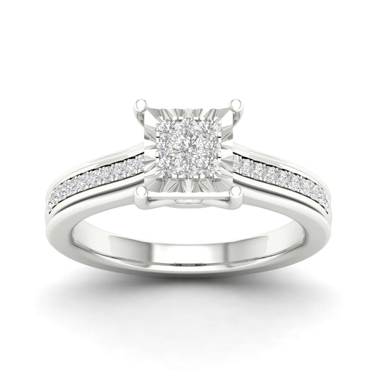 10K 0.25CT Diamond Ring