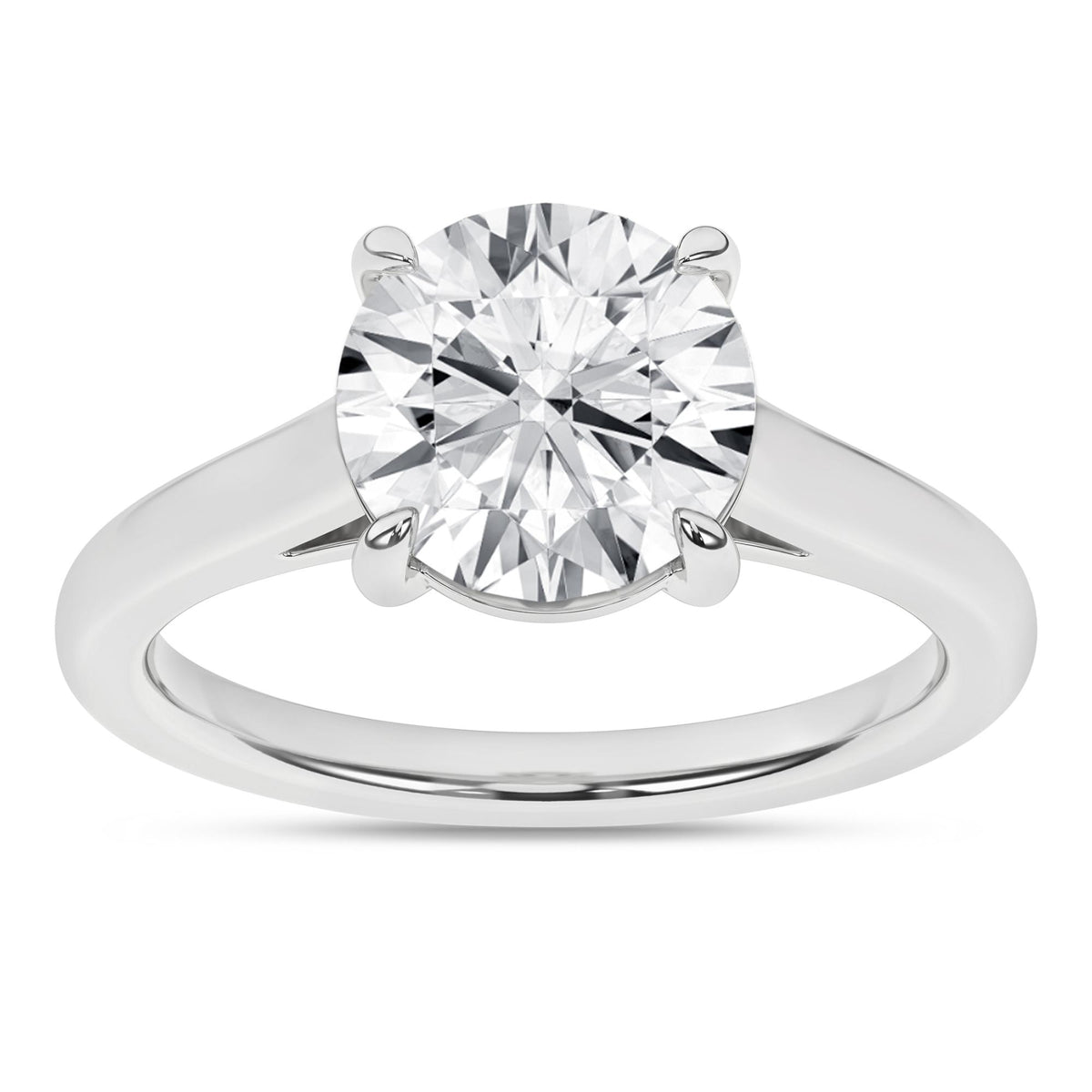 10K 0.50CT Certified Lab Grown Diamond Ring