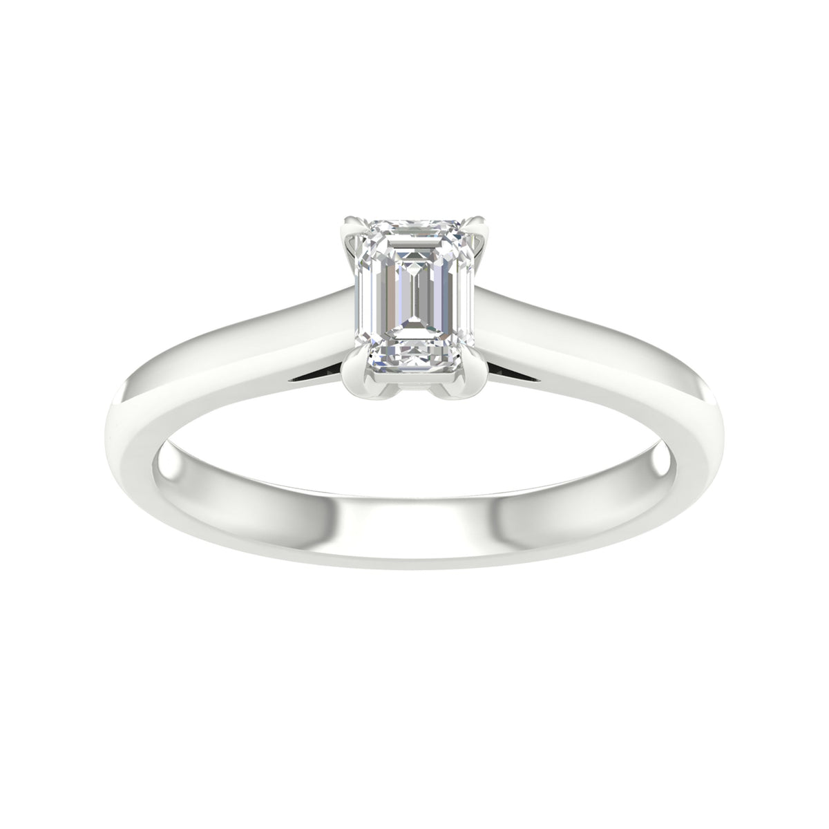 14K 0.50CT Certified Lab Grown Diamond Ring ( Igi Certified )