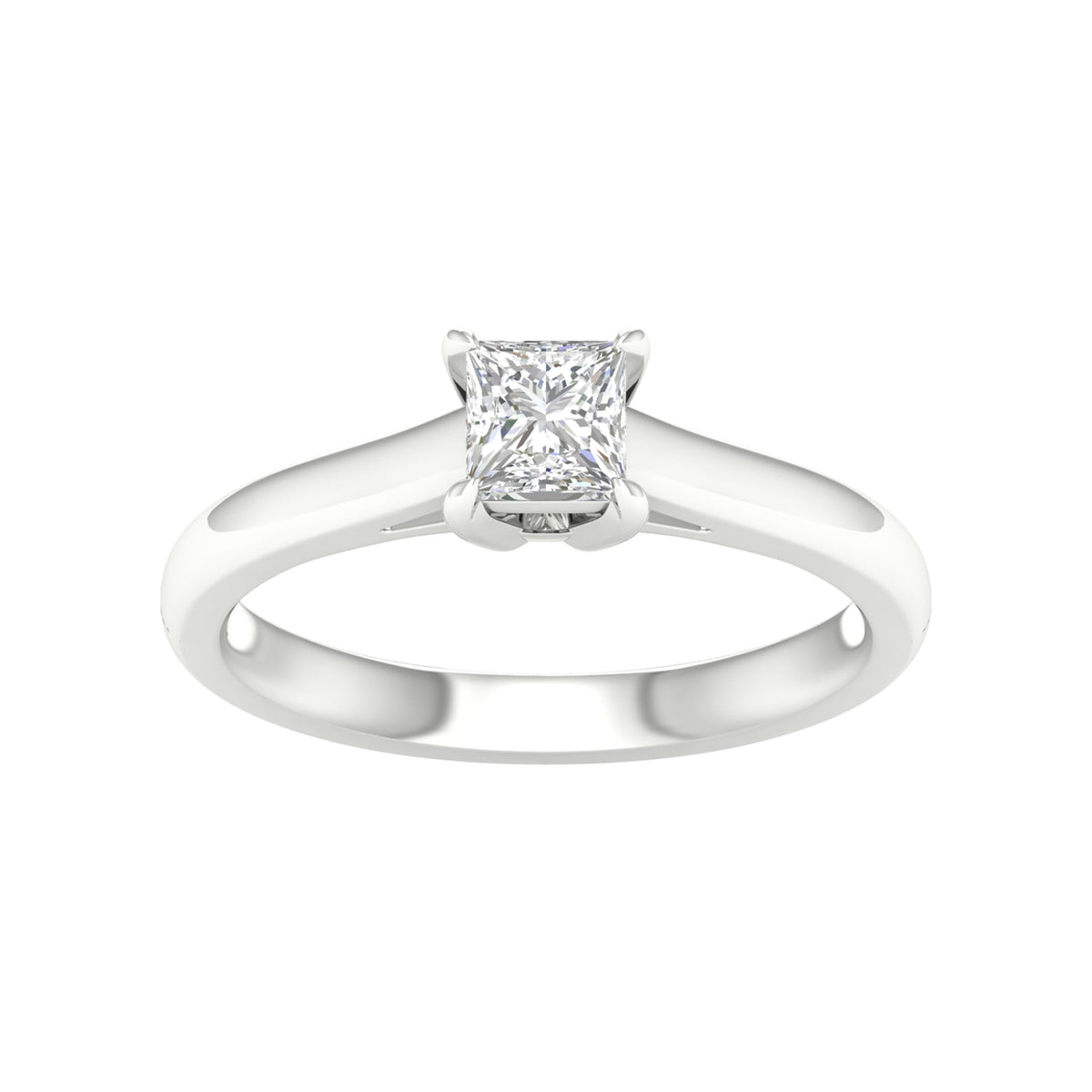 14K 0.50CT Certified Lab Grown Diamond Ring ( Igi Certified )