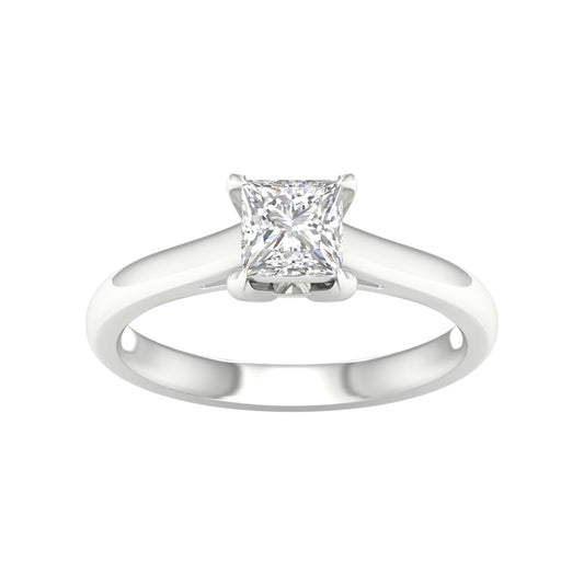 14K 1.00CT Certified Lab Grown Diamond Ring ( Igi Certified )