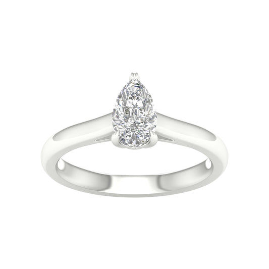 14K 0.75CT Certified Lab Grown Diamond Ring ( Igi Certified )
