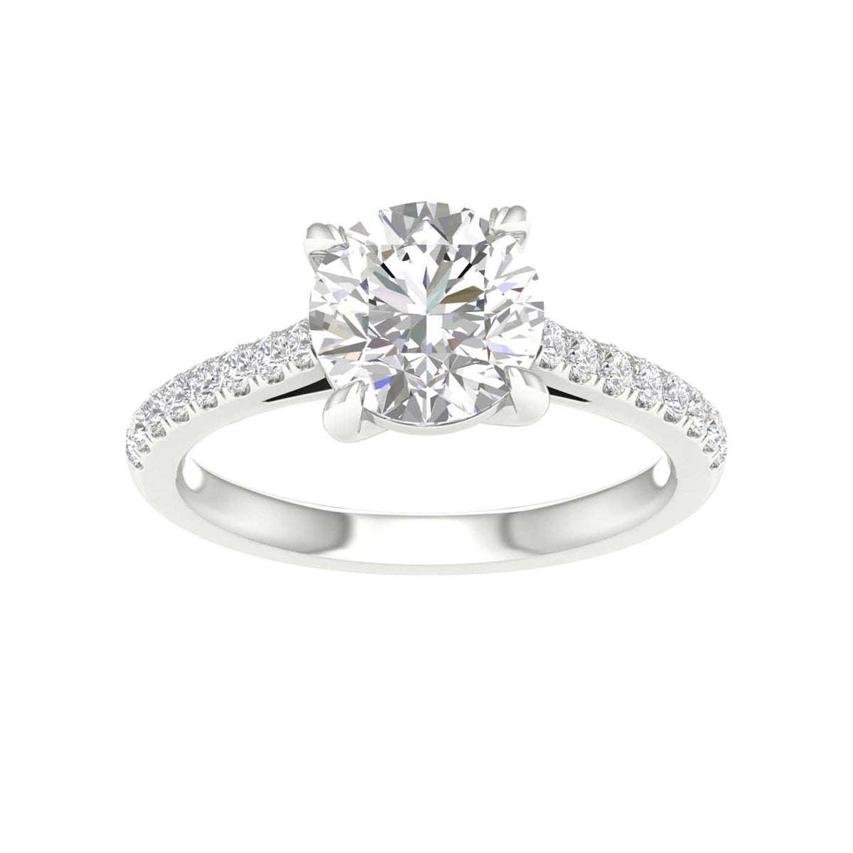 14K 2.25CT Certified Lab Grown Diamond Ring ( Igi Certified )