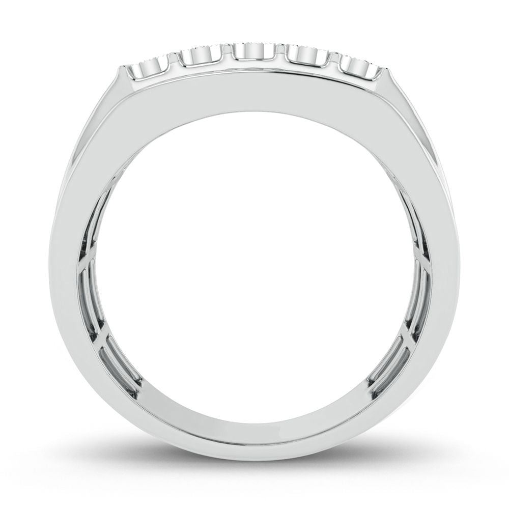 10K 0.25CT Diamond Mens Ring