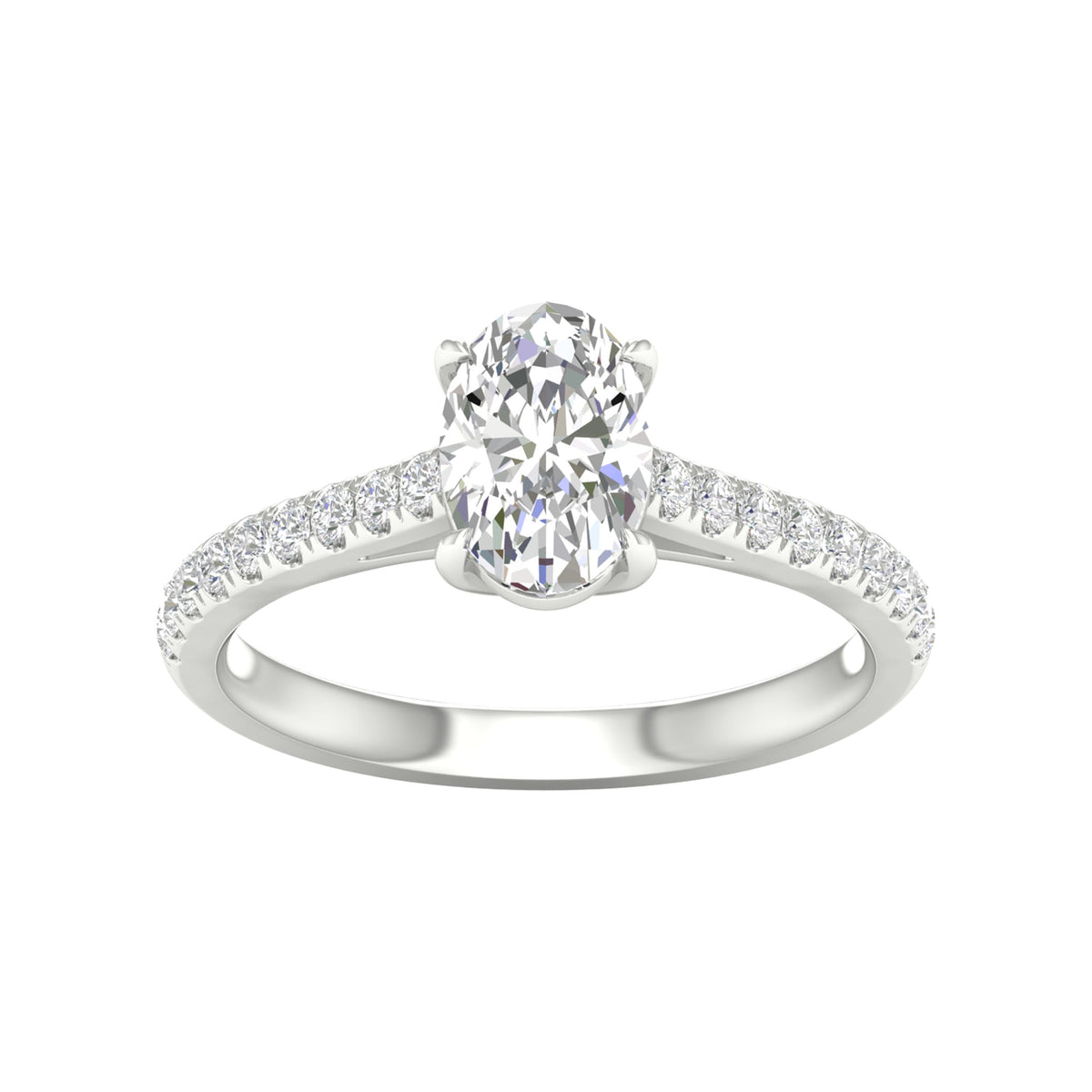 14K 1.75CT Certified Lab Grown Diamond Ring ( Igi Certified )