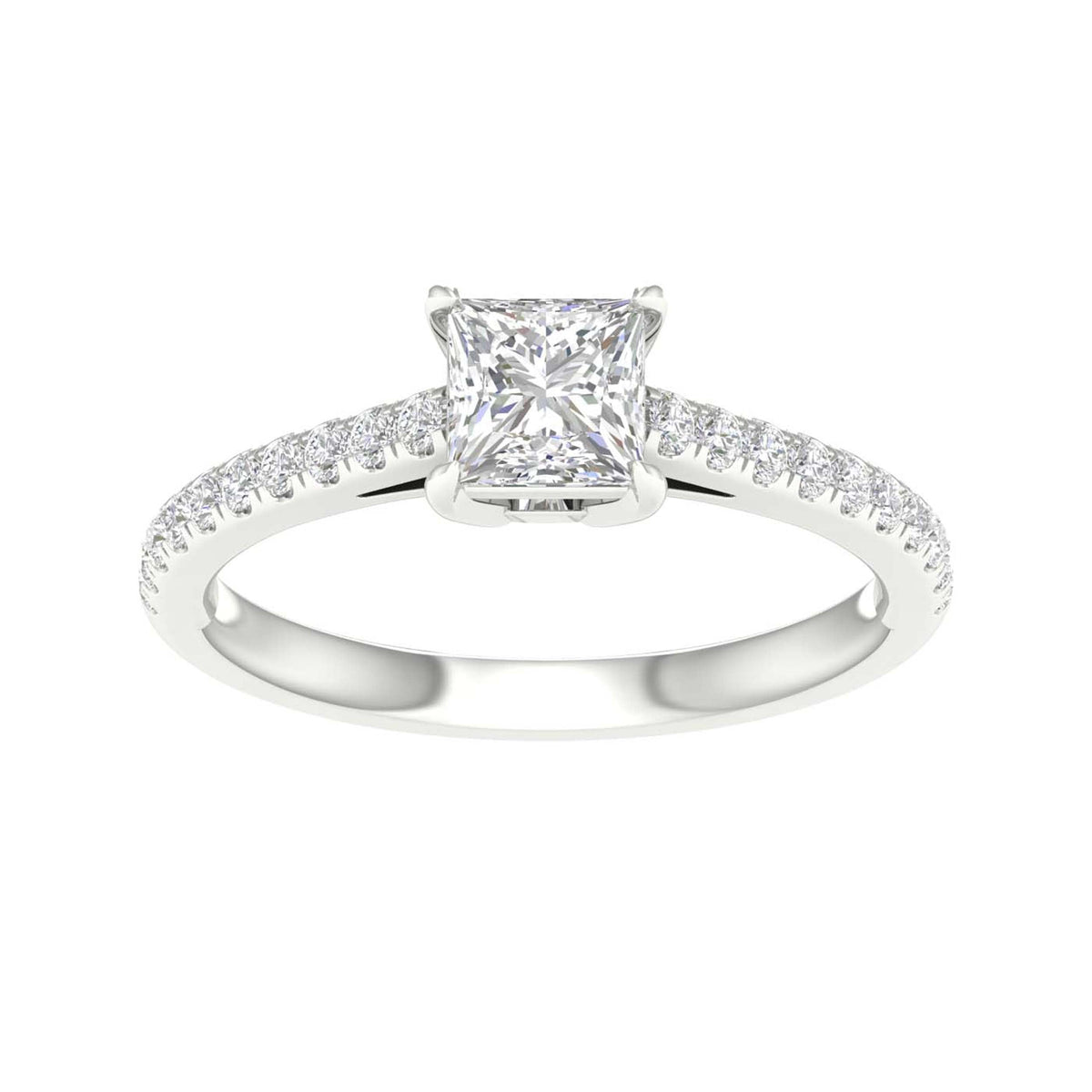 14K 1.25CT Certified Lab Grown Diamond Ring ( Igi Certified )