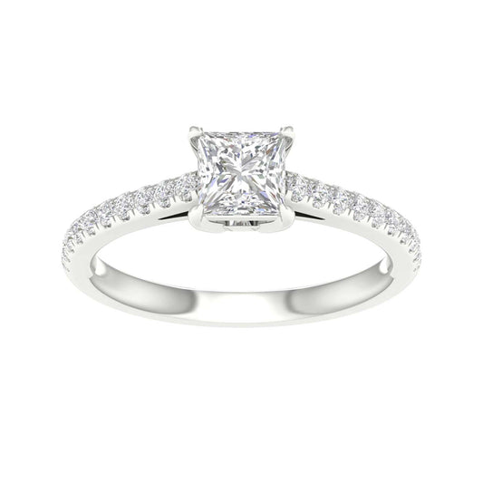 14K 1.25CT Certified Lab Grown Diamond Ring ( Igi Certified )