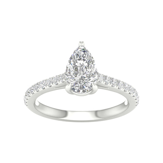 14K 1.25CT Certified Lab Grown Diamond Ring ( Igi Certified )