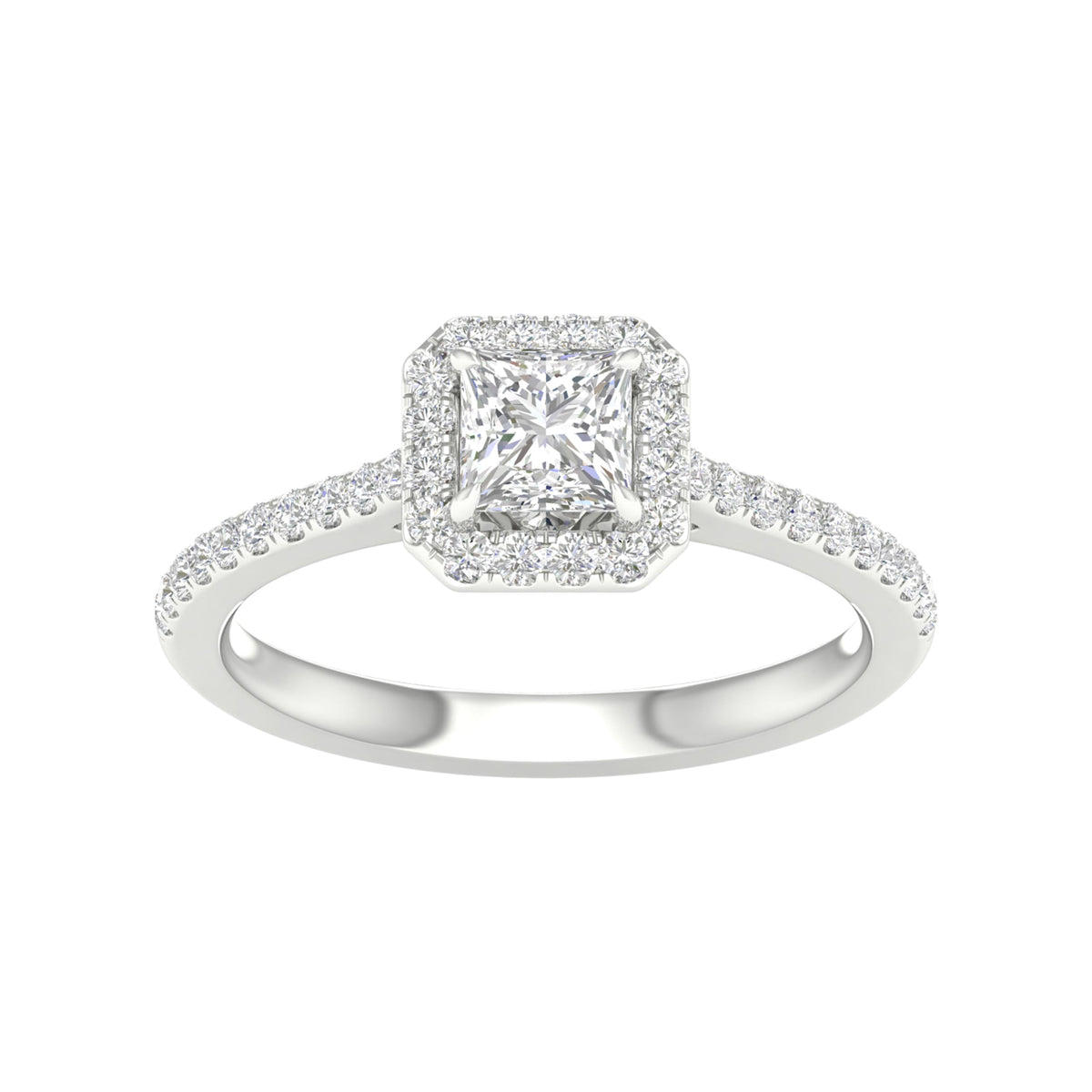 14K 1.00CT Certified Lab Grown Diamond Ring ( Igi Certified )
