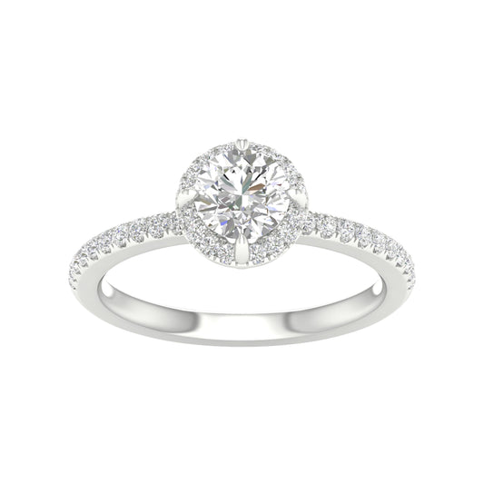 14K 1.25CT Certified Lab Grown Diamond Ring ( Igi Certified )