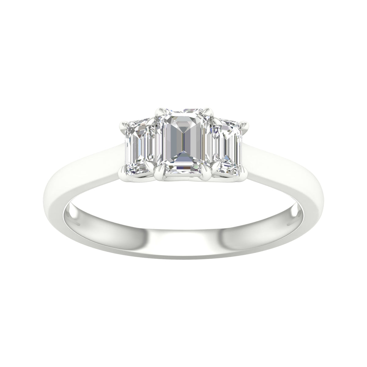 14K 1.00CT Certified Lab Grown Diamond Ring ( Igi Certified )