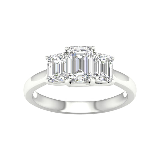 14K 2.00CT Certified Lab Grown Diamond Ring ( Igi Certified )