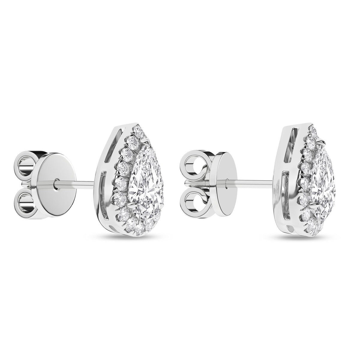 14K 2.25CT Certified Lab Grown Diamond Earrings