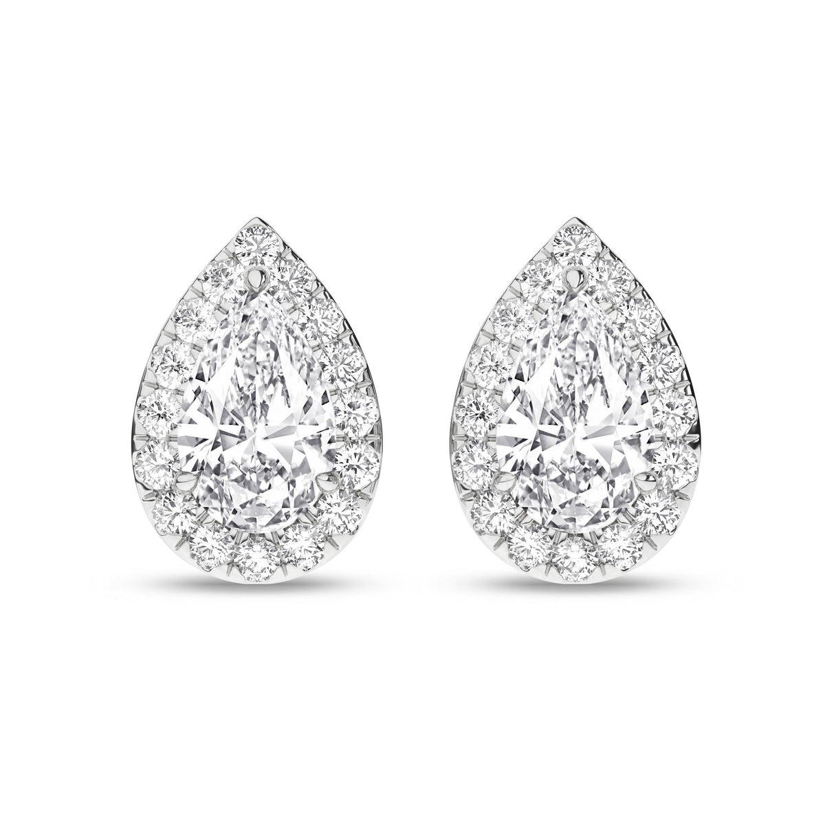 14K 2.25CT Certified Lab Grown Diamond Earrings