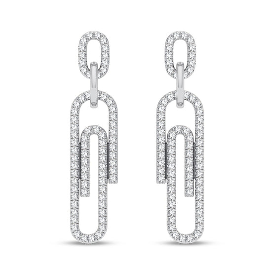 14K 0.33CT Diamond Earring
