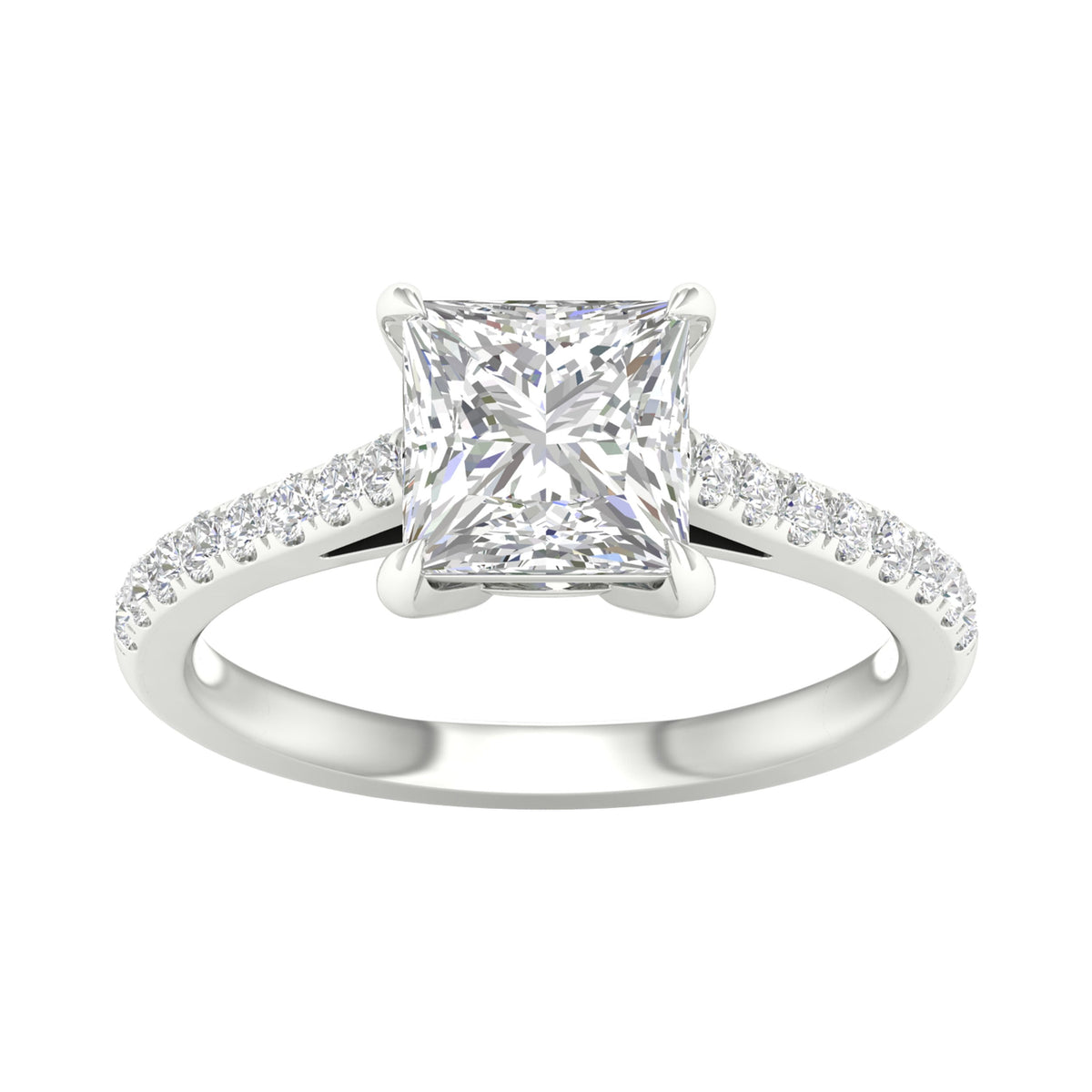 14K 2.25CT Certified Lab Grown Diamond Ring ( Igi Certified )