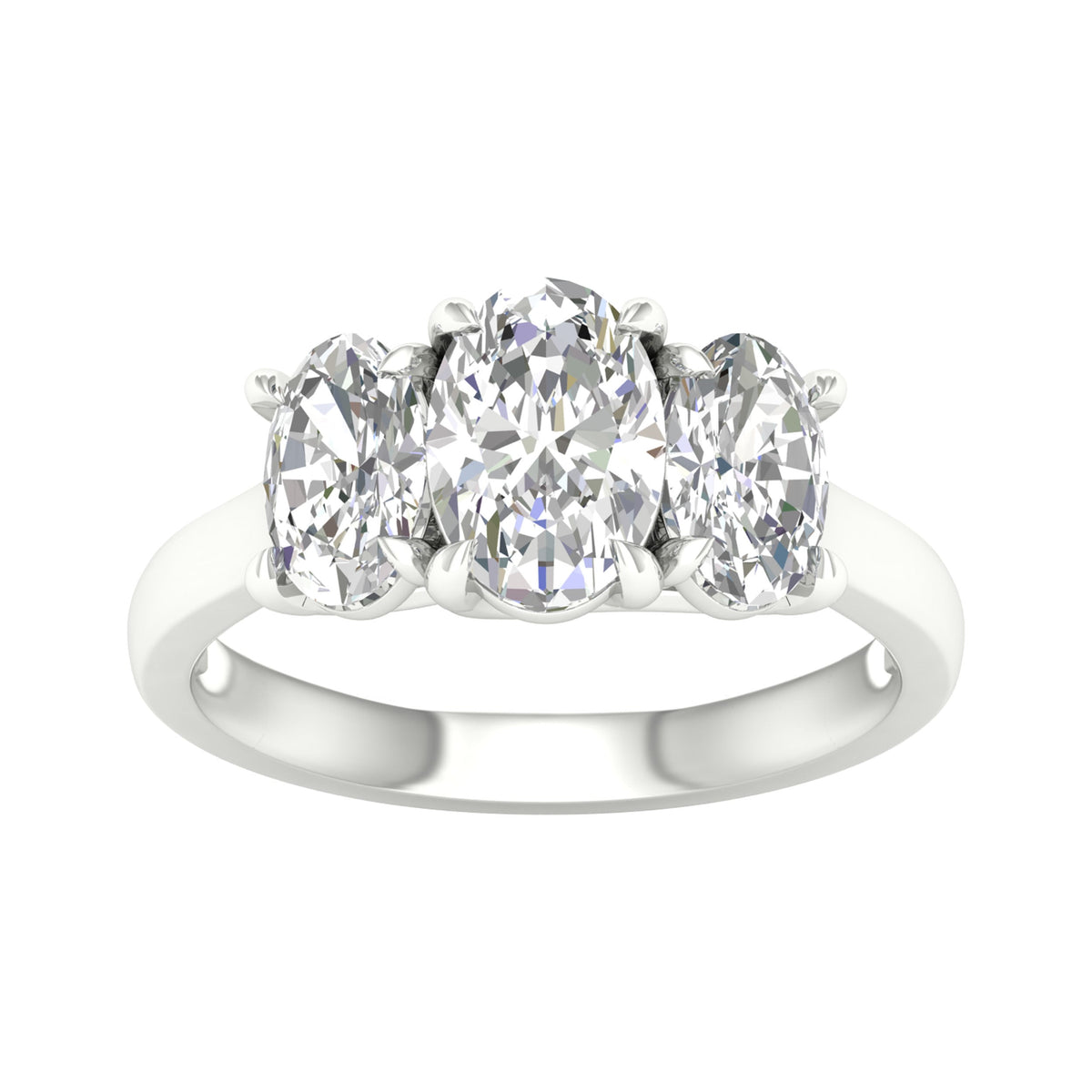 14K 3.00CT Certified Lab Grown Diamond Ring ( Igi Certified )