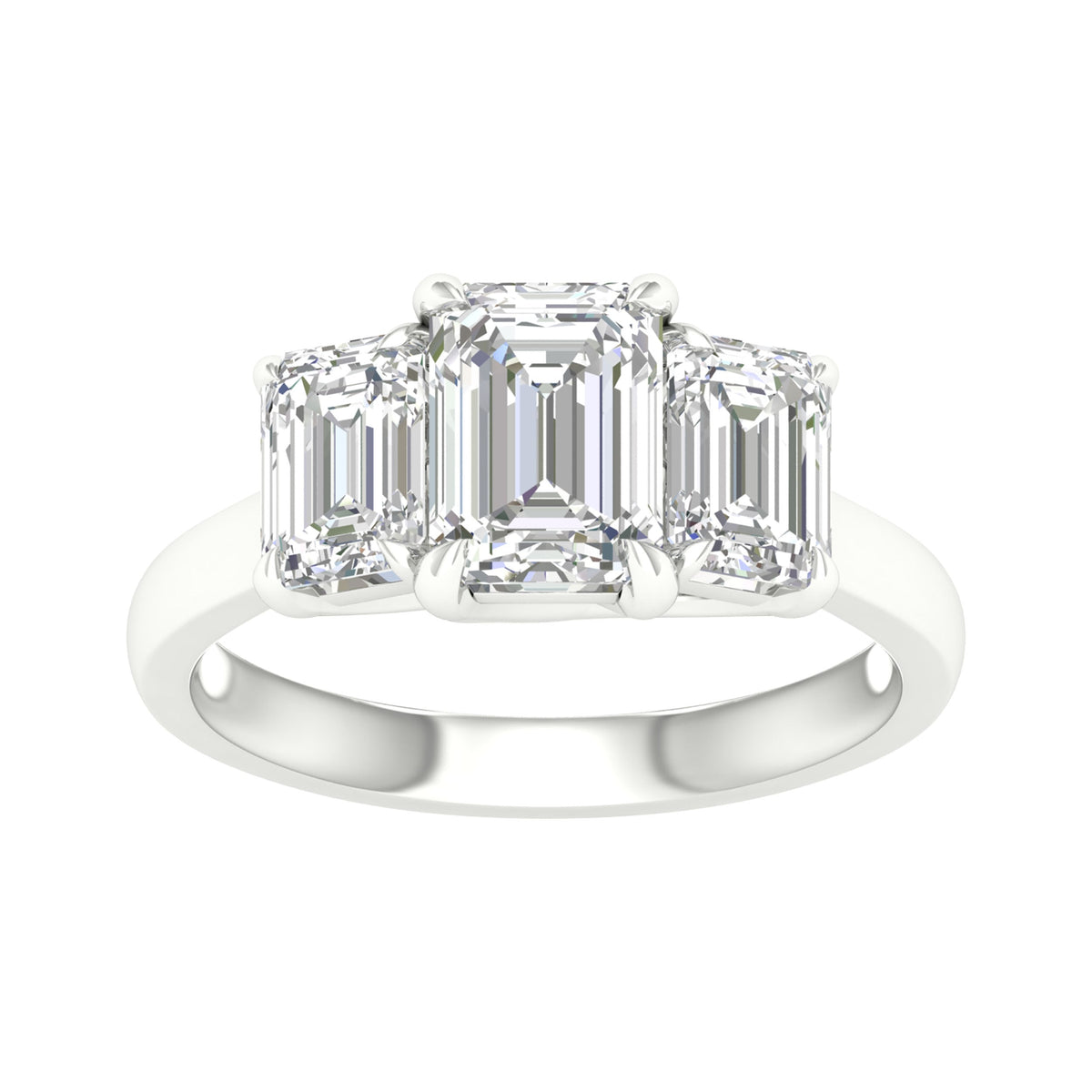 14K 3.00CT Certified Lab Grown Diamond Ring ( Igi Certified )