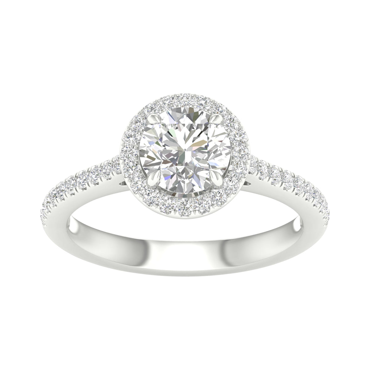 14K 1.75CT Certified Lab Grown Diamond Ring ( Igi Certified )